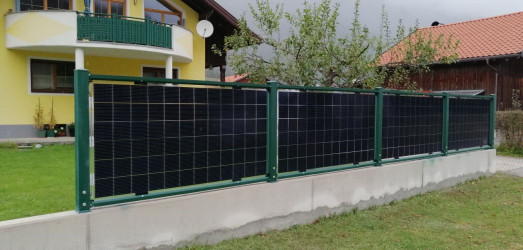 Solarzaun Premium moosgrün Z 115